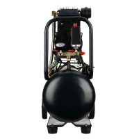 鸣固 无油空压机 220V无油1600W-40L新款(整机四件套+F30钉枪)