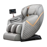 AUX/奥克斯豪华智能按摩椅Q11浅绿色顶配版家用全身全自动太空豪华舱多功能电动沙发