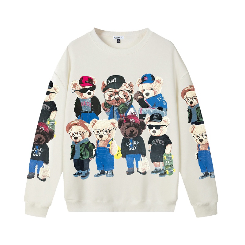 DEBRAND卫衣男春季新款潮牌圆领长袖韩版潮流宽松打底衫休闲上衣