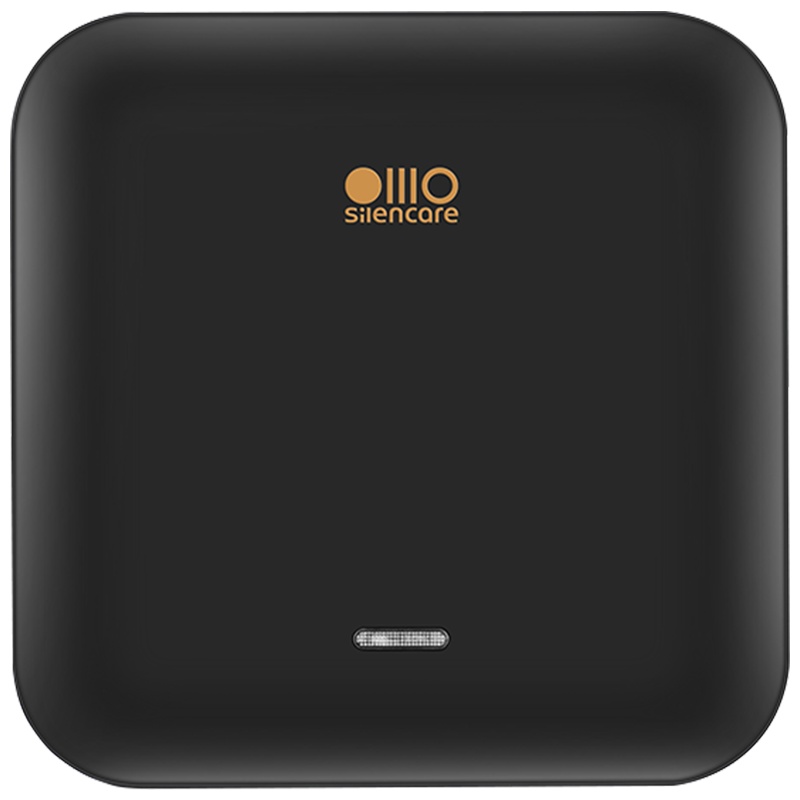 无言(silencare )家用多功能牛排机煎烤机培根机韩式烤肉机不沾涂层双面加热 SC-K301 磨砂黑