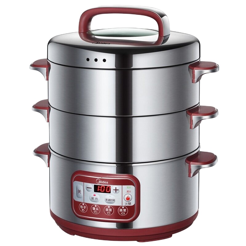 美的多功能电蒸锅14.8L智能预约定时SYS28-22