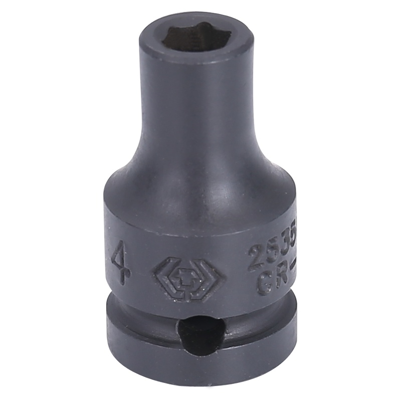 藍帶 1/4"DR.气动标准六角套筒 253504M