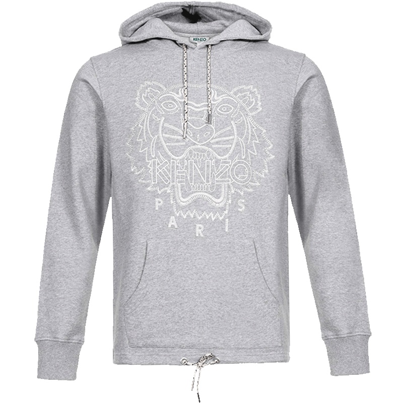 Kenzo 高田贤三 男士棉质连帽长袖运动衫卫衣 F96 5SW443 4X5