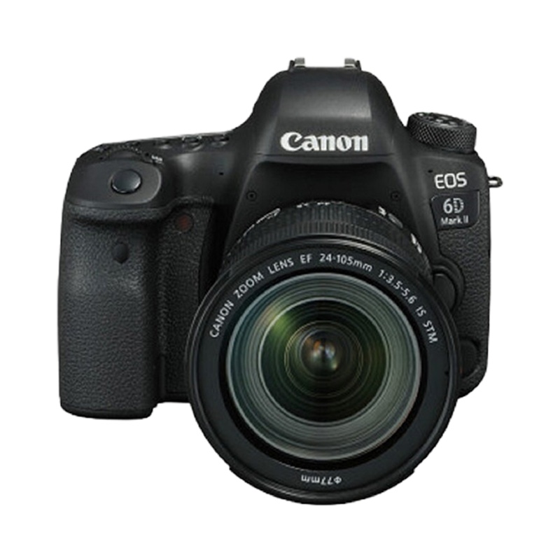 佳能(Canon) EOS 6D Mark II 6D2单反相机带配件套装(含镜头,支架,防潮包,储存卡)