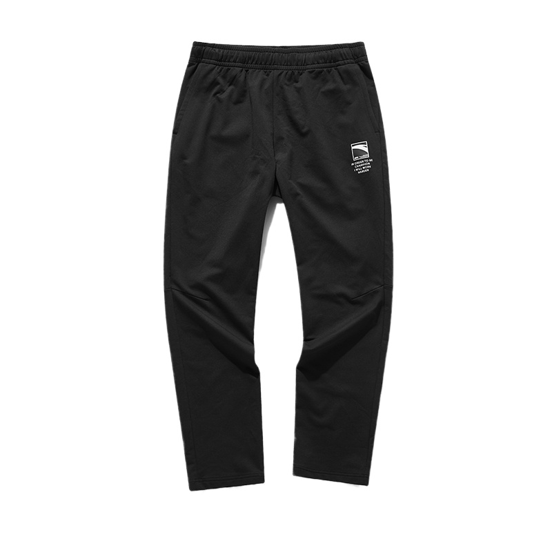 安踏男子服装舒适休闲综训针织运动长裤152037316