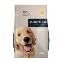 疯狂的小狗狗粮 中大型犬专用金毛犬、拉布拉多犬幼犬成犬肉松粮2kg