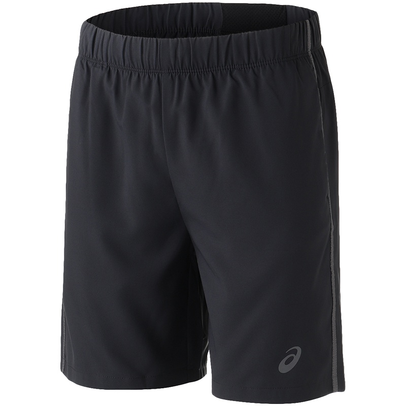ASICS亚瑟士男子运动短裤跑步运动服2011A242-0904 L 2011A242-0904黑色