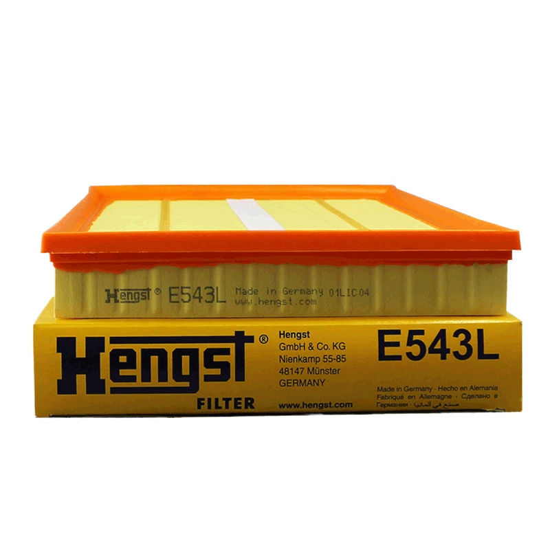 汉格斯特(hengst)空气滤E543L适配唯雅诺2.5L/3.0L/3.5L/威霆3.0L