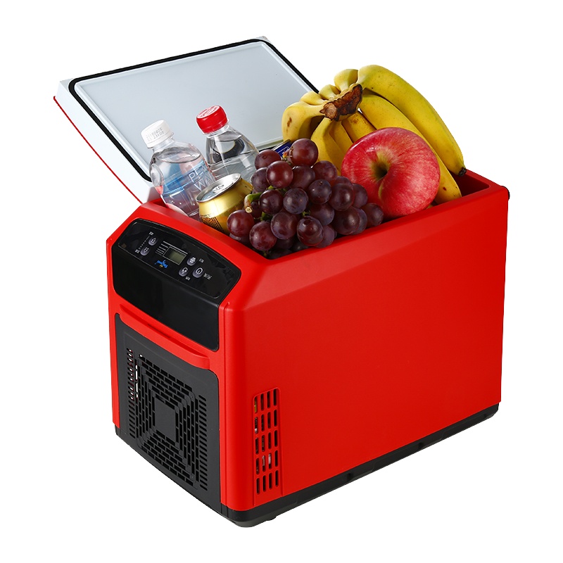 婷微(Tingwei)CB-12 12L红色触控升级 车载冰箱 智能数显车载冷暖箱