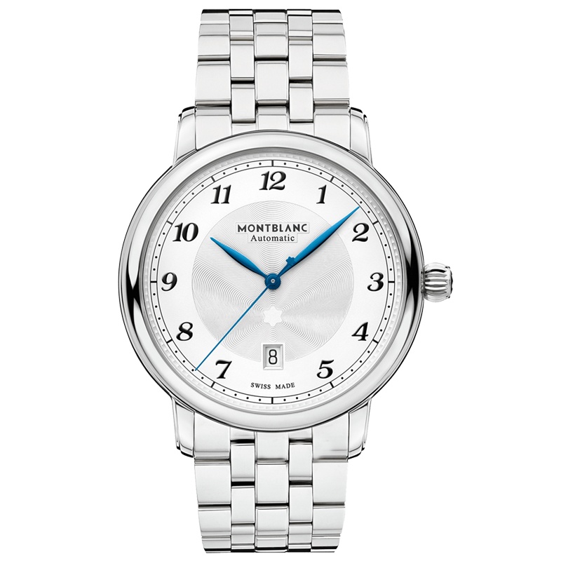 万宝龙(Montblanc)手表明星系列钢带自动机械男士手表U0117324