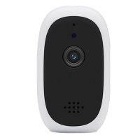 无线摄像头wifi网络(64G内存卡)家庭手机远程室外高清夜视家用室内监控器套装 