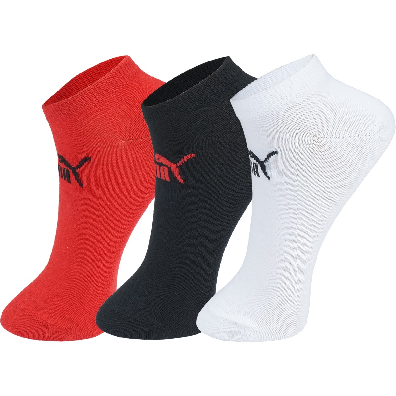 PUMA彪马袜子女士薄款运动船袜3双装