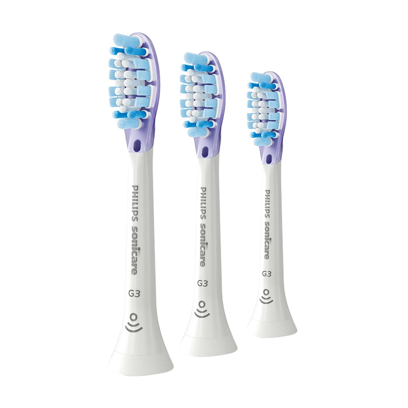 飞利浦(PHILIPS) 电动牙刷头 护龈 标准3支装 HX9053/67 适配HX9924 HX9954等