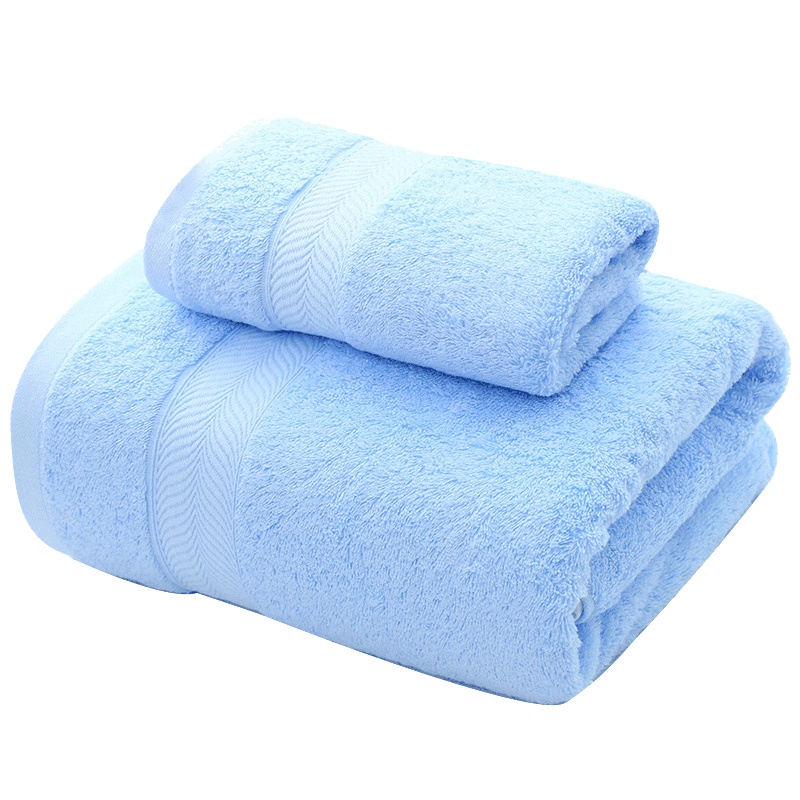 洁丽雅(grace)毛巾家纺 纯棉螺旋断档加厚毛巾76*35cm 三件套 1浴巾1毛巾1方巾