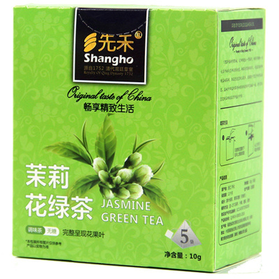 先禾(Shangho)茉莉花绿茶(盒装/5袋)