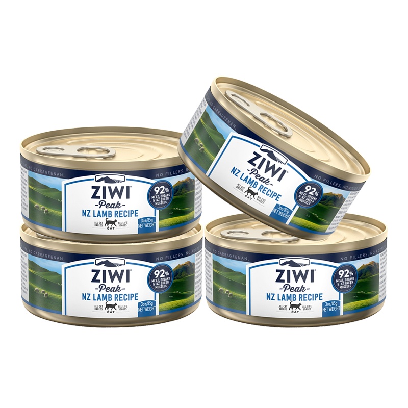 巅峰ZiwiPeak 羊肉配方猫罐头-85g*4罐