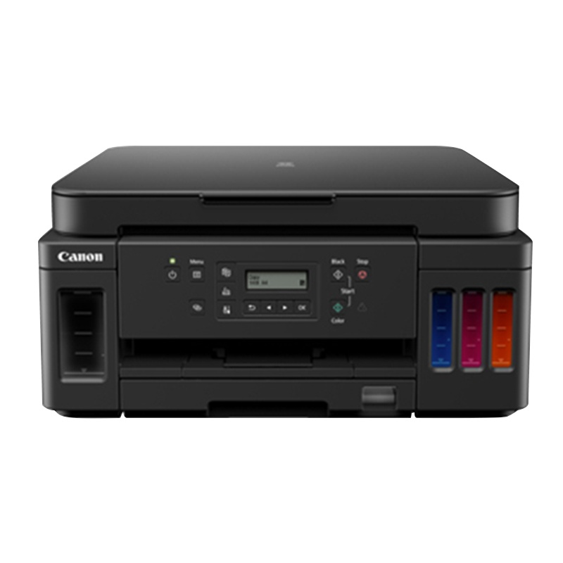 佳能(Canon)G6080 A4幅面彩色喷墨一体机打印复印扫描/有线无线网络/自动双面打印