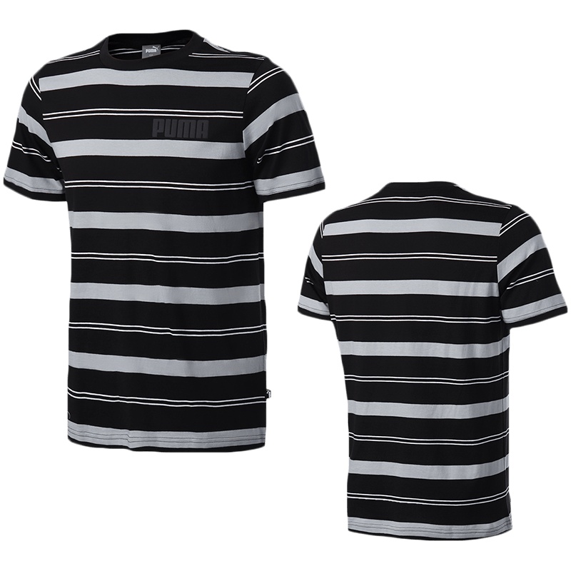 彪马PUMA男装运动服休闲圆领短袖T恤