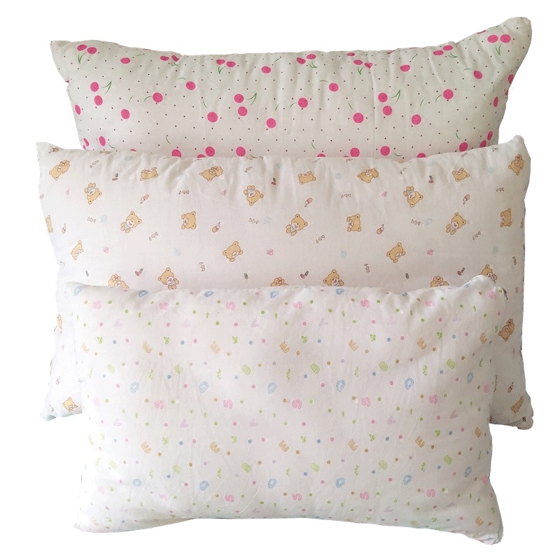 棉花枕芯枕头颈椎枕成人儿童单人学生护颈枕四季通用枕头孕婴童床上用品家用枕头