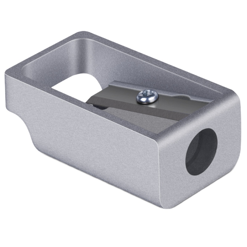 得力(deli) 经典锌合金卷笔刀/学生铅笔削笔器 059610个装(新)