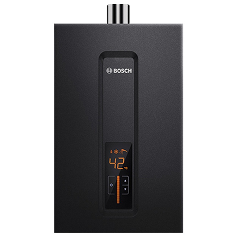 博世(BOSCH) 13升家用燃气热水器强排式JSQ26-AA T3600F黑色款新恒温天然气热水器