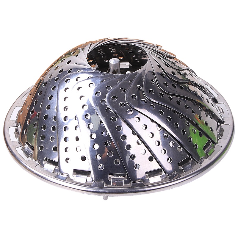 拜杰（Baijie）不锈钢蒸笼架 多功能蒸笼屉可伸缩折叠拆卸蒸格家用隔水蒸盘馒头蒸架蒸屉