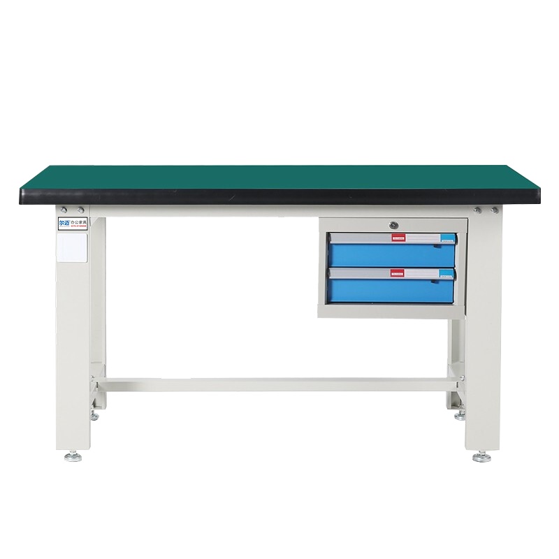 尔迈 重型钳工工作台防静电操作台工厂车间多功能维修工具台 1.8米单桌