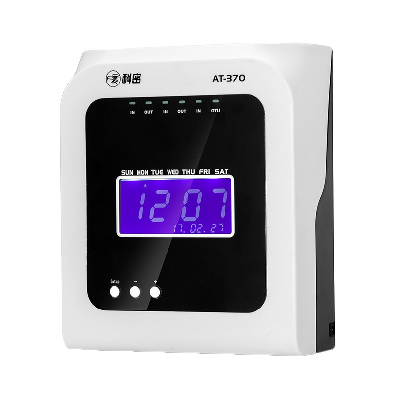 科密(Comet)AT-370微电脑考勤机 热敏纸卡打卡机打卡钟 自动移位