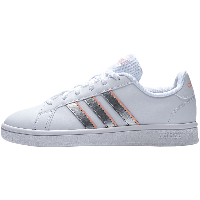 【自营】阿迪达斯女鞋板鞋强网球低帮小白鞋休闲运动鞋EG5949