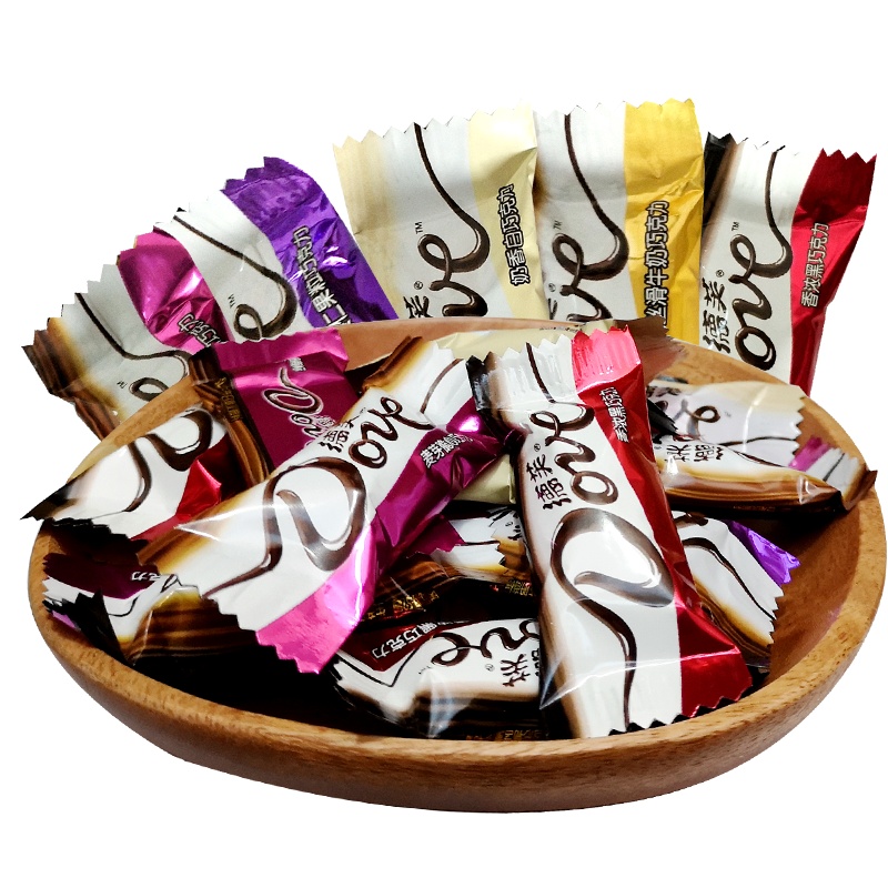 德芙6粒圆形铁盒4.5克德芙360盒