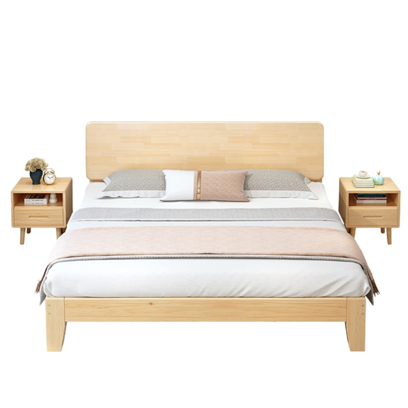 逐鹿中原木制床FY0256颜色可选1.2米