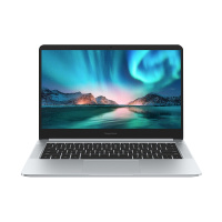 HONOR/荣耀MagicBook 2019 第三方Linux版 14英寸轻薄本笔记本电脑(AMD R5 3500U 8GB 512GB固态硬盘 冰河银)
