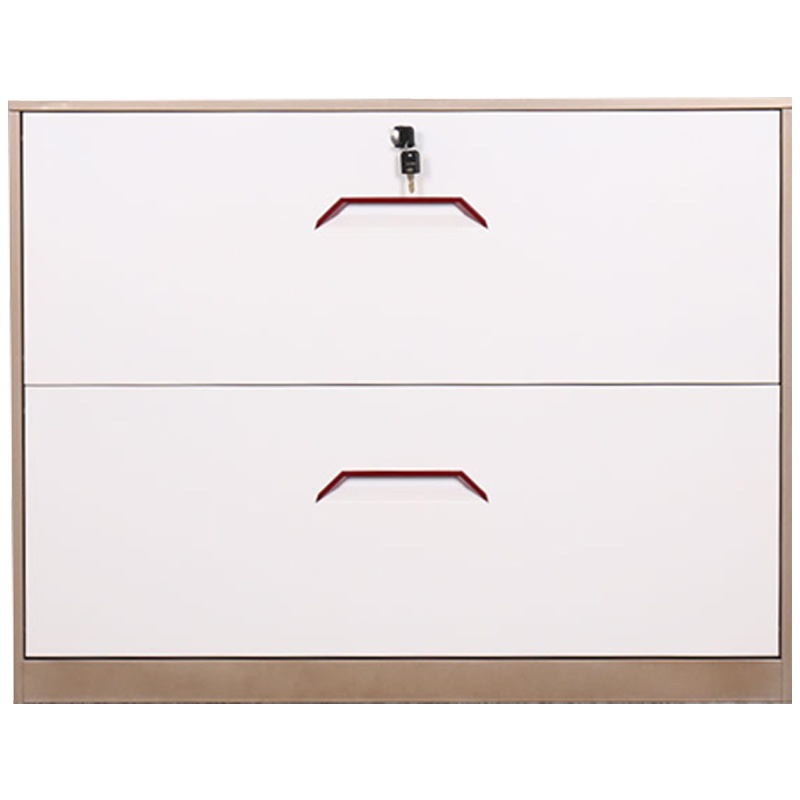 三圣 办公家具拆装文件柜办公柜资料柜收纳柜铁皮柜 卡箱挂捞柜 FC/A4立式档案柜加宽900型二抽卡箱