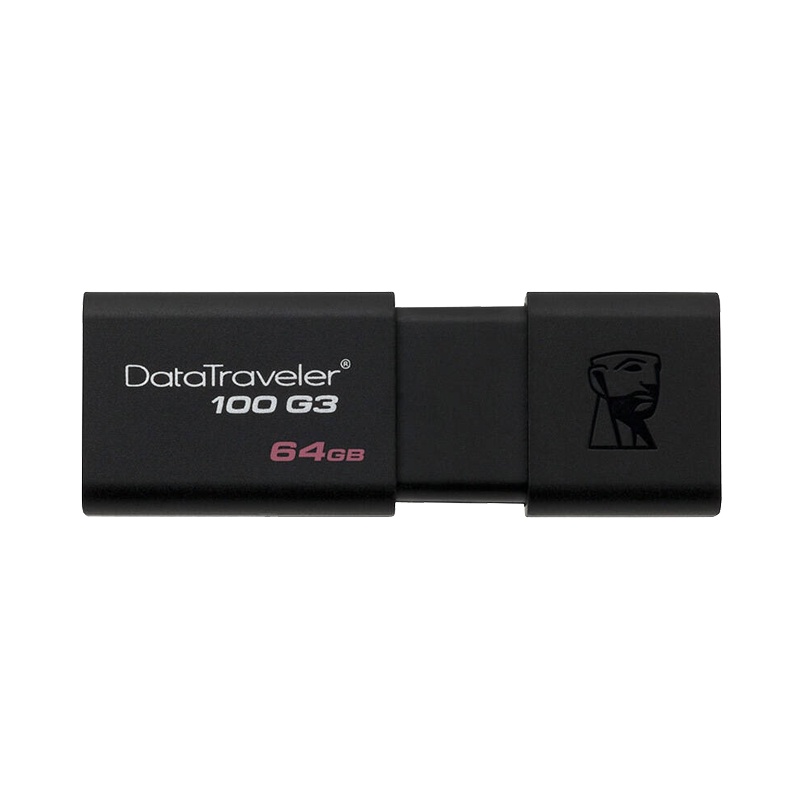 金士顿(Kingston)64GB 高速U盘USB3.2 Gen 1优盘DTXM滑盖设计闪存盘