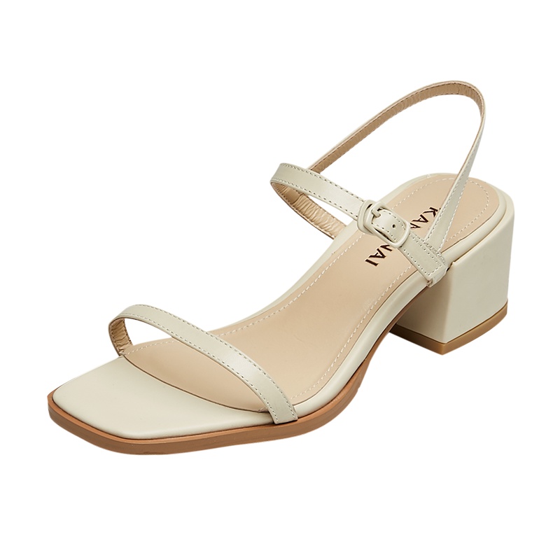 康奈女鞋 夏季清凉休闲百搭拼接鞋面舒适潮流凉鞋15484020