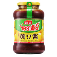 味先 海天原味黄豆酱烤肉蘸酱炒菜酱料 原味黄豆酱 800g/瓶*6 单位:箱-YCX