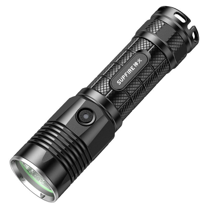 神火手电筒L5-S强光远射户外超亮充电锂电led家用户外P50