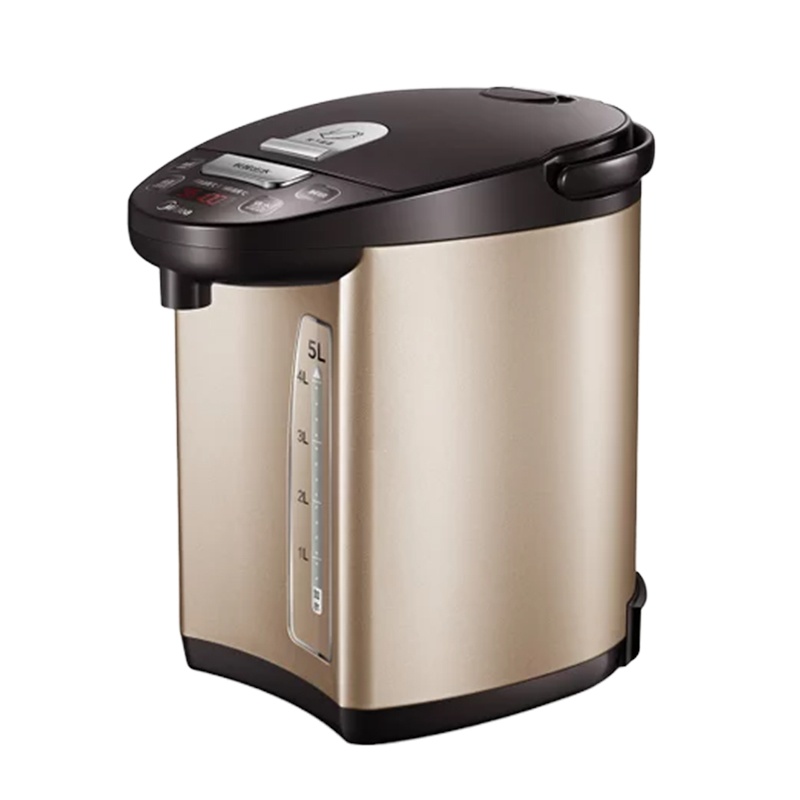 美的(Midea)电热水瓶 PF709-50T 家用多功能除氯电热水壶10段保温 304不锈钢 5L大容量