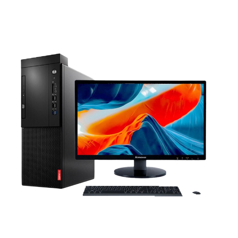 联想台式电脑启天 M428 (I5-9500 8G 1T Win10p 21.5寸 办公优选原厂三年保)