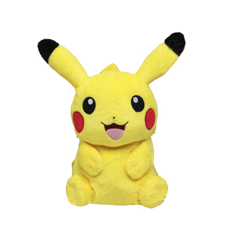 宝可梦-皮卡丘系列造型背包（开怀款)-LB1030