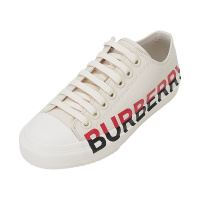 BURBERRY 博柏利 女款 织物徽标图案系带休闲运动鞋板鞋80358551