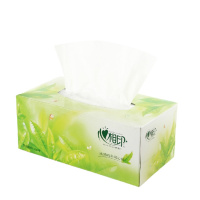 心相印抽纸 茶语系列 盒抽2层200抽面巾纸*36盒/箱 Z