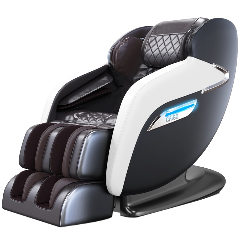 Chigo/志高豪华按摩椅3202高配家用全身全自动太空豪华舱小型多功能电动沙发深V零重力颈椎肩腰揉捏按摩器
