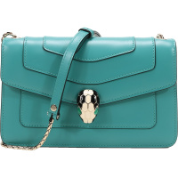 BVLGARI 宝格丽 女士SERPENTI FOREVER系列牛皮蛇头扣单肩斜挎包 288705