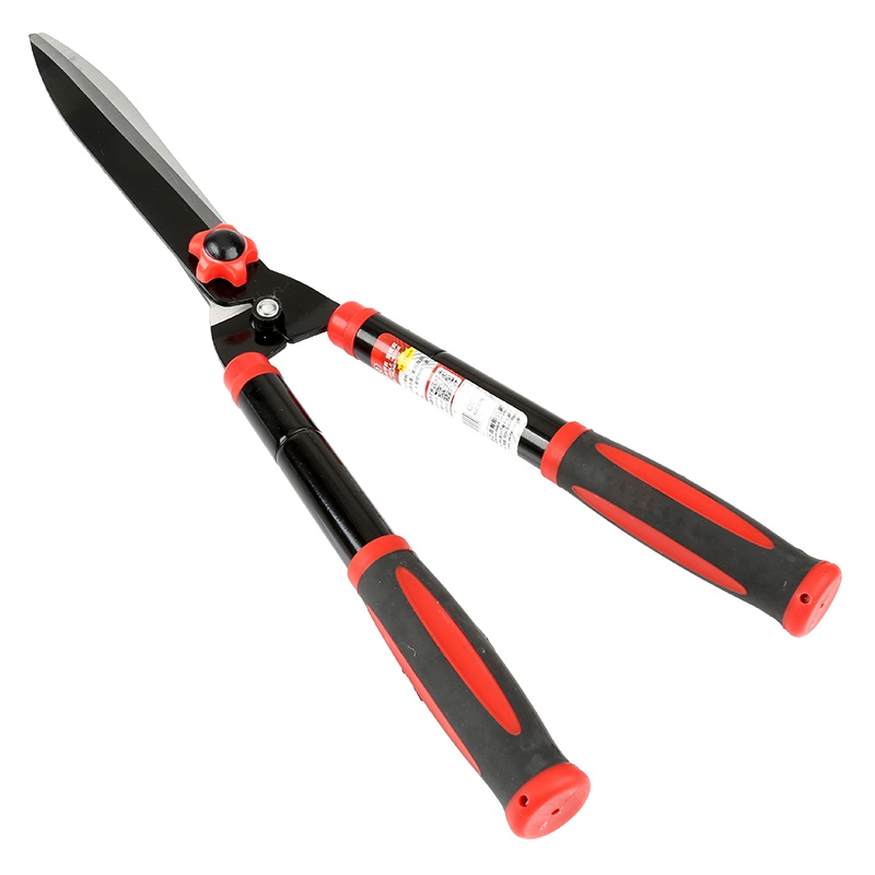 赛拓（SANTO）1211 伸缩柄整篱剪一把 草坪树枝篱笆剪 伸缩56-73CM黑红款