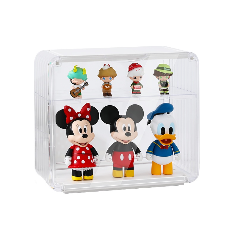 星优盲盒收纳展示架手办收纳盒亚克力透明盒子大号乐高展示柜