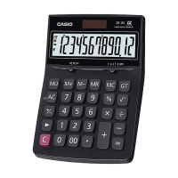 卡西欧(Casio)DZ-12S计算器 太阳能计算器 商务计算器 12位大屏计算机