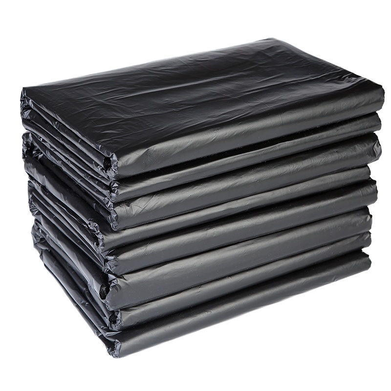 振真zz-171平口加厚垃圾袋 大号垃圾袋90*110滴水不漏90cm*110cm/40张每把