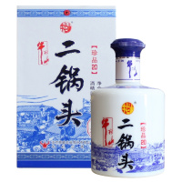 牛栏山二锅头清香型白酒 52度 蓝瓷珍品二十年 450ML*6瓶 箱装