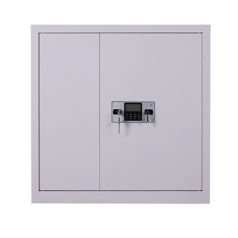 振奥 钢制电子保密柜密码档案柜资料办公柜保密文件铁皮柜 单节灰白色内二抽电子密码锁